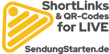 Sendungstarten.de - Shortlinks für Livestreams, Online-Meetings und -Events